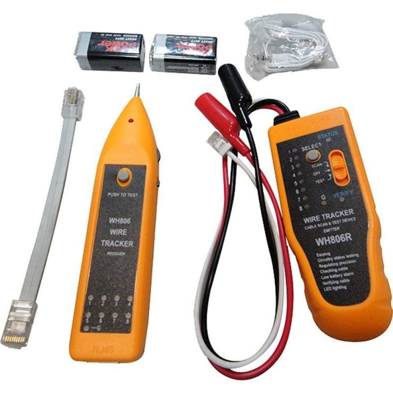 Kit localizador e testador de cabos